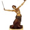 Kunst & Ambiente Vienna Bronze - Erotic Female Sword Dancer / Oriental Erotic Nudes - Vienna Bronze