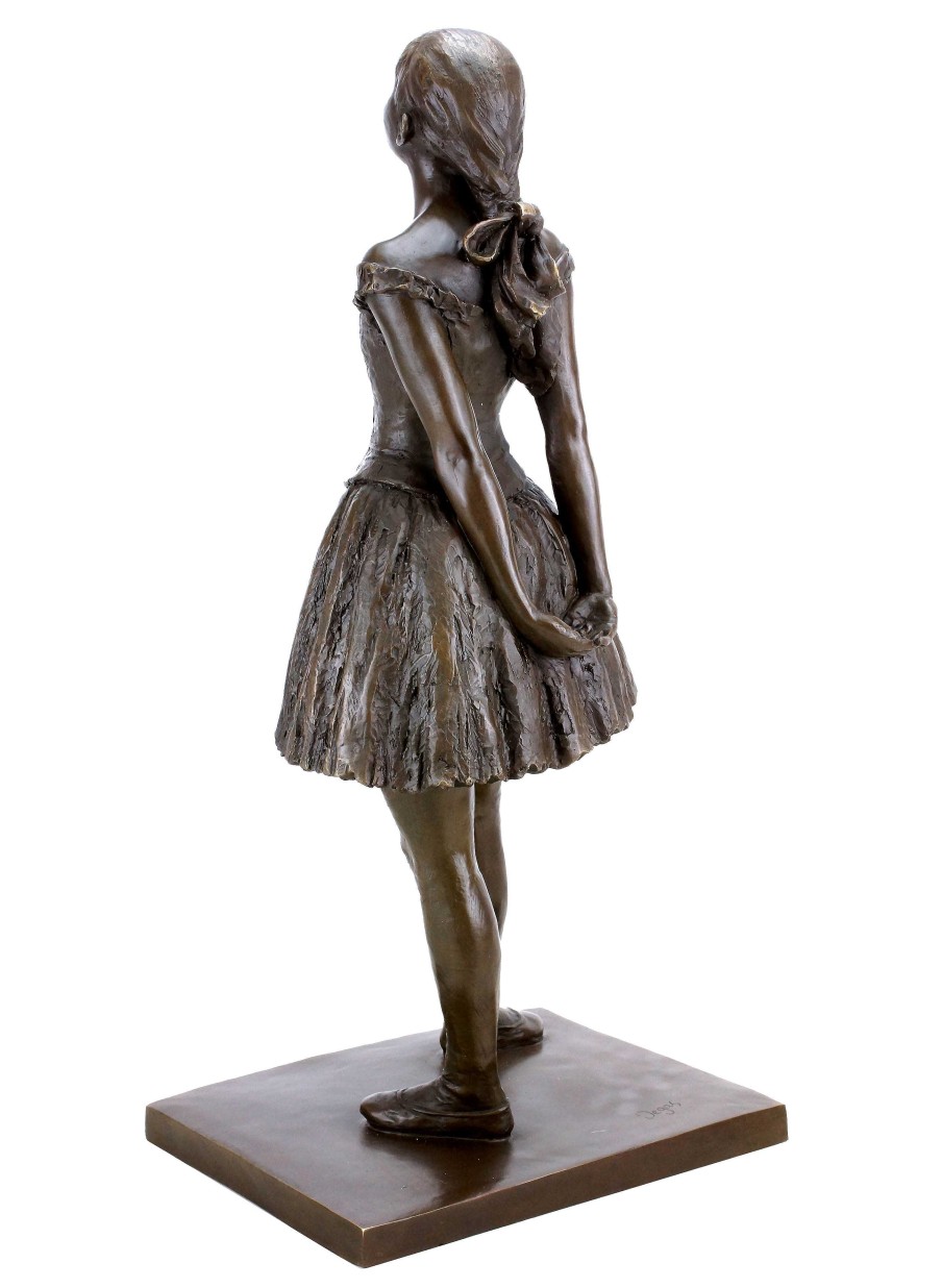 Edgar Degas Little Fourteen Year Old Dancer - Bronze Sculpture - Edgar Degas Garden Statues