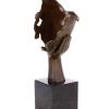 Martin Klein Contemporary Bronze Sculpture - Thinking Woman - Martin Klein - Abstract Bronze Contemporary Art