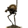 Salvador Dalí Modern Sculpture - Ostrich (2 Parts), Homage To S. Dali, Signed Contemporary Art