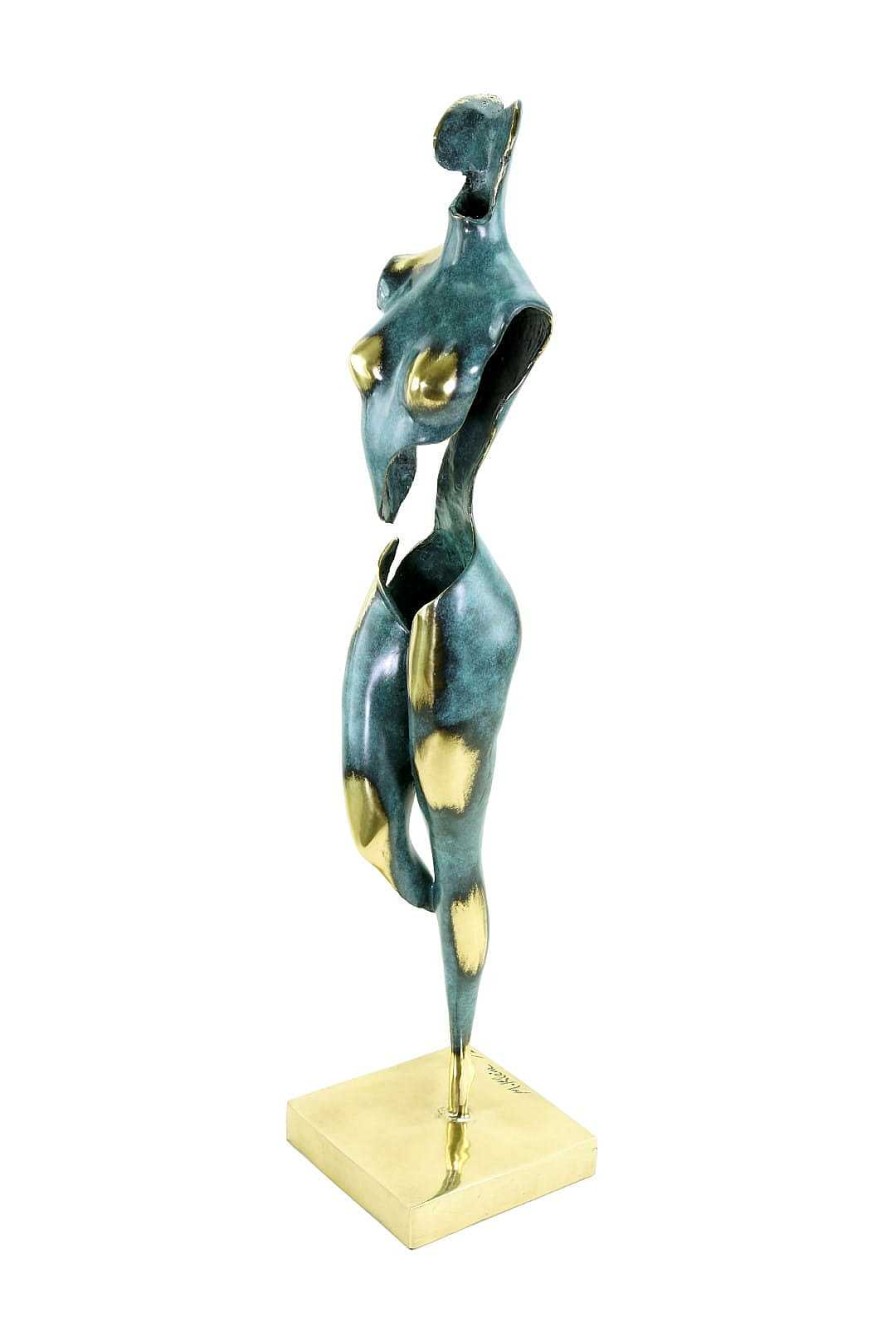 Martin Klein Limited Female Silhouette - Abstract Bronze Sculpture - Signed New Products