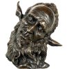 Jean-Joseph Marie Carriès Art Nouveau Bronze Character Head - Faunus - Jean Carries Art Nouveau Statues