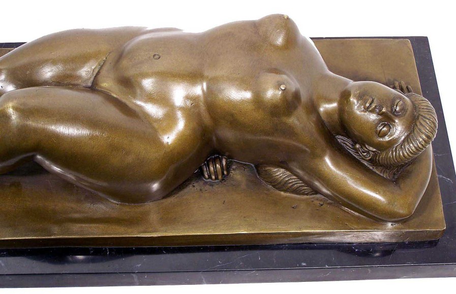 Fernando Botero Modern Art Bronze - Xxl Woman Dorsal Signed Botero Contemporary Art