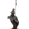 Kunst & Ambiente Limited Indian Sculpture - Iroquois - Indian Bronze Warrior Contemporary Art