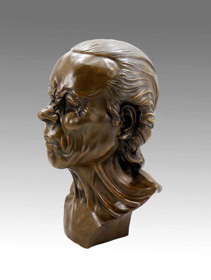 Franz Xaver Messerschmidt Franz Xaver Messerschmidt - Character Head - Bronze Figure Contemporary Art