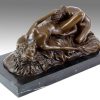 Kunst & Ambiente Erotic Vienna Bronze - Cunnilingus - Lesbian Play - Lambeaux Erotic Nudes - Vienna Bronze