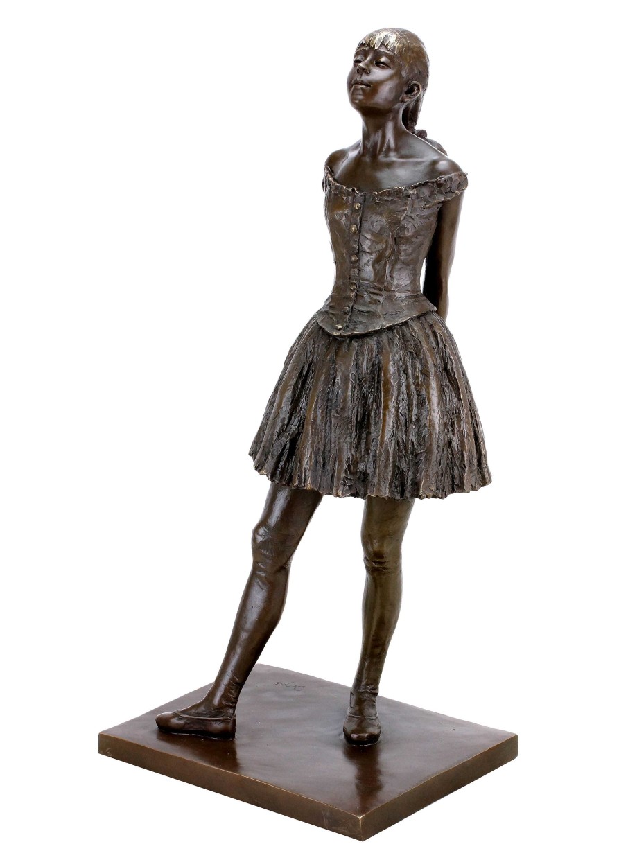 Edgar Degas Little Fourteen Year Old Dancer - Bronze Sculpture - Edgar Degas Garden Statues