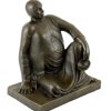 Ernst Barlach Bronze Figure - Russian Beggar Woman With Bowl - Ernst Barlach Contemporary Art