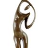 Miguel Fernando Lopez (Milo) Modern Art Bronze Nude Signed Milo On Marble-Base Contemporary Art