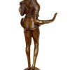 Kunst & Ambiente Art Deco Bronze Dancer Statue - G. Schmidt - Cassel (Snake Charmer) Art Deco Figurines