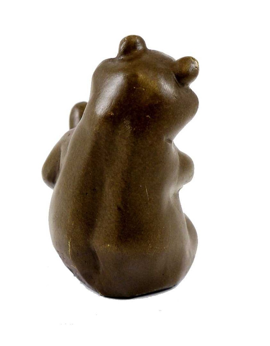 Franz Bergmann Vienna Bronze Funny Figure - Sitting Frog - Bergmann Vienna Erotic Nudes - Vienna Bronze