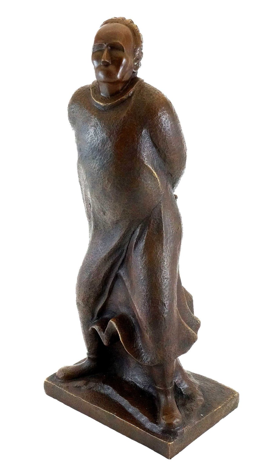 Ernst Barlach The Walker (1912) - Ernst Barlach - Bronze Statue Contemporary Art