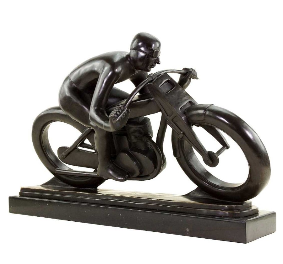 Kunst & Ambiente Sunbeam - Motorcyclist - Signed Otakar Svec - Limited Edition Contemporary Art