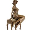 Miguel Fernando Lopez (Milo) Art Deco Figurine - Twenties Erotic Nude - Signed Milo Erotic Nudes - Vienna Bronze