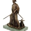 Miguel Fernando Lopez (Milo) Samurai With Sword - Limited Bronze Statue By Milo Asiatika