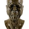 Franz Xaver Messerschmidt Bizarre Bronze Bust - Head With Narrowed Eyes - Messerschmidt Contemporary Art