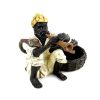 Franz Bergmann Vienna Bronze - Snake Charmer - Stamped - Two-Piece Erotic Nudes - Vienna Bronze