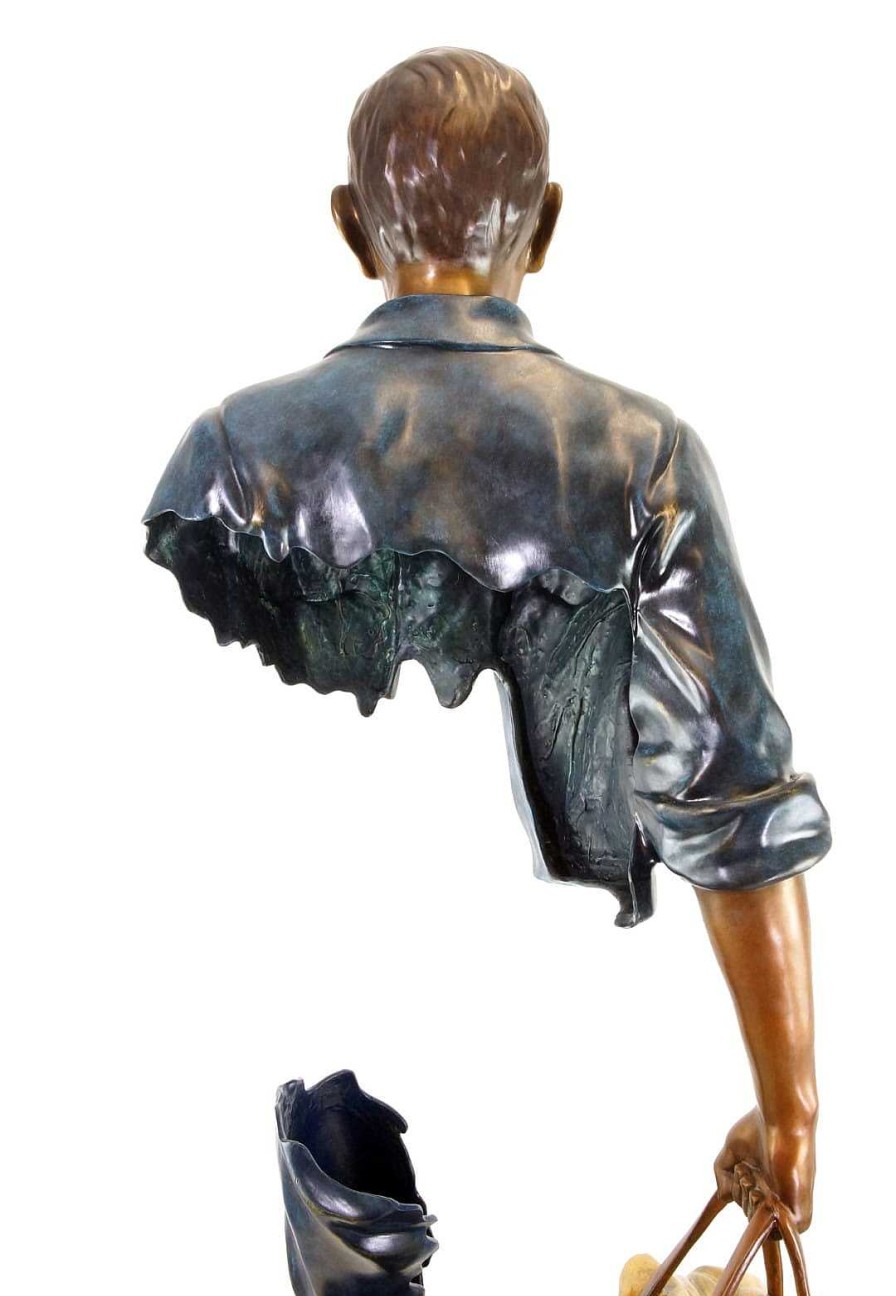 Martin Klein Broken Man Xxl - Large Bronze Statue - Height: 128 Cm - Limited New Products