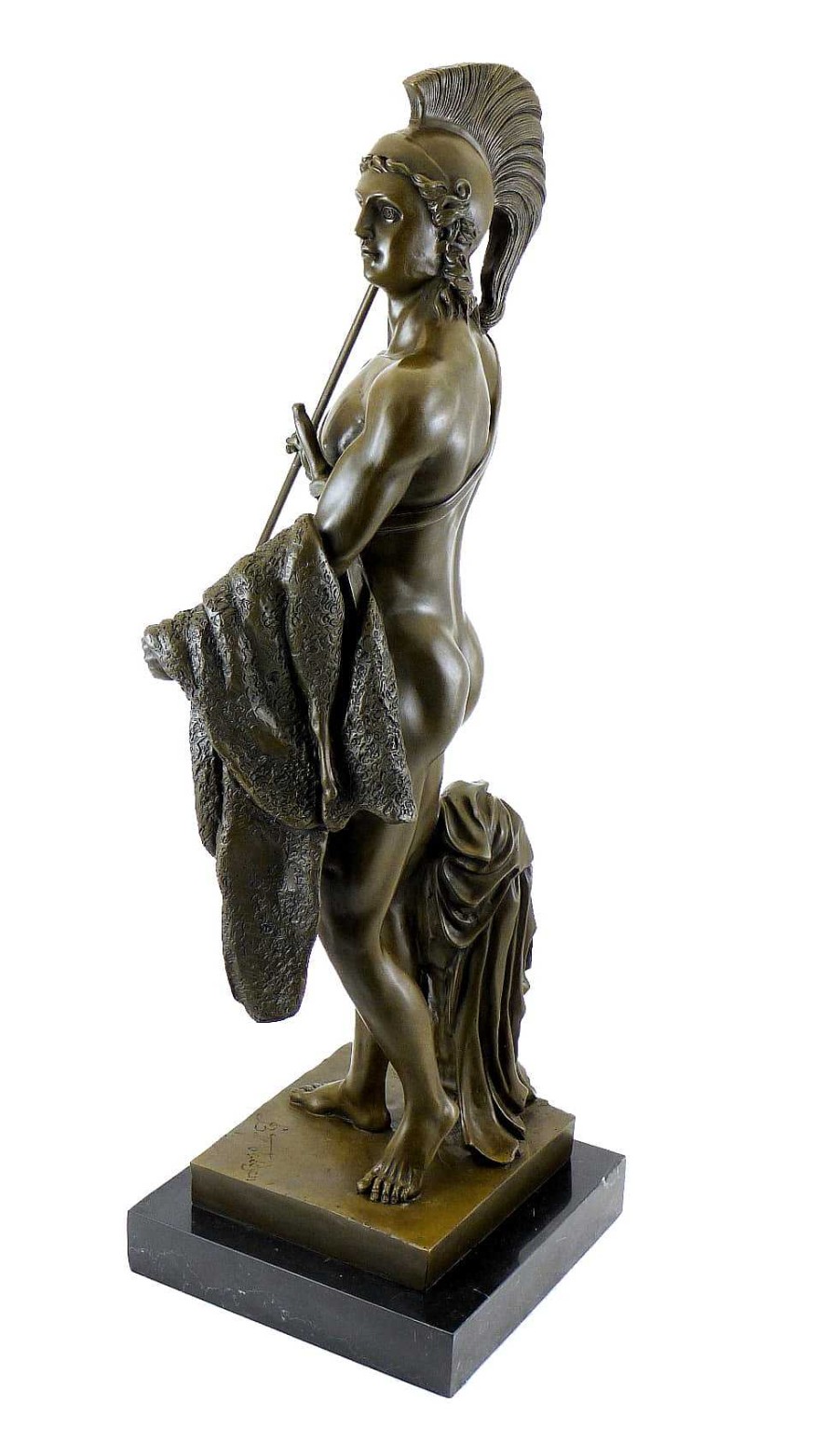 Bertel Thorvaldsen Bronze Statue - Jason With The Golden Fleece - B. Thorvaldsen Greek Statues