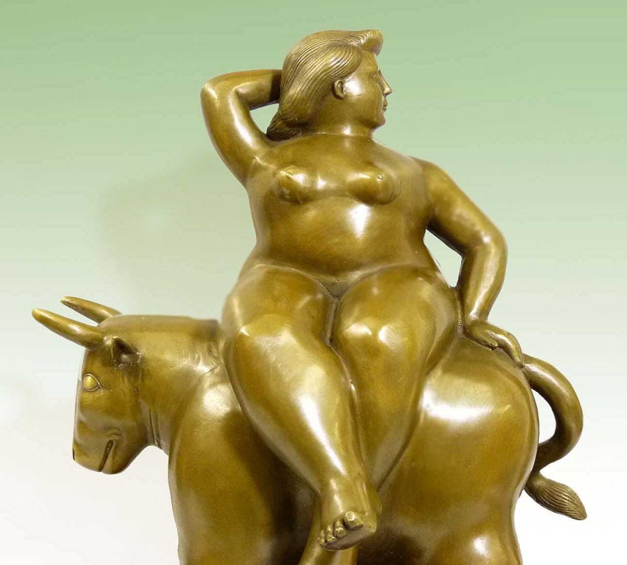 Fernando Botero Modernist Sculpture - Rapto De Europe - By Fernando Botero Contemporary Art