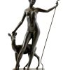 Edward McCartan Bronze Sculpture By Edward Mccartan - Diana And Doe - Signed Contemporary Art