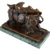 Albert Hinrich Hussmann Greek Mythology Statue - Abduction Of Europa - Sign. Hussmann Greek Statues