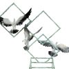 Martin Klein Ways Of Liberty By Martin Klein - Animal Sculpture - Doves - Limited Contemporary Art