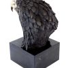 Miguel Fernando Lopez (Milo) Xxl Bronze Animal Sculpture - Sea Eagle On Marble - Sign. Milo Animal Sculptures