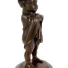 Josef Lorenzl Art Nouveau Bronze - Rascal - Child Bronze - Sign. Lorenzl Art Nouveau Statues