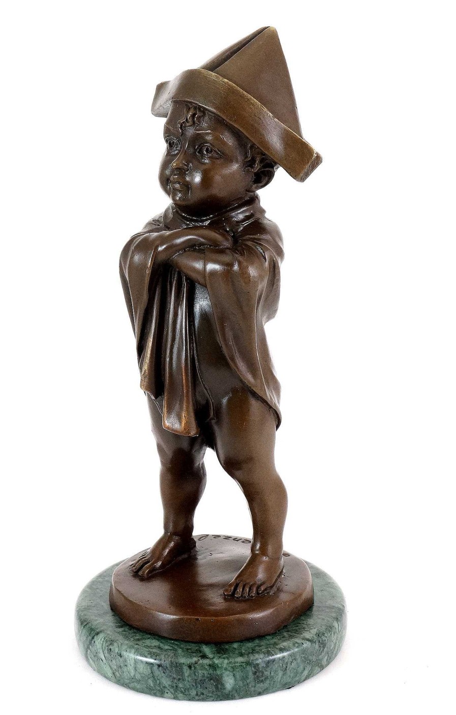 Josef Lorenzl Art Nouveau Bronze - Rascal - Child Bronze - Sign. Lorenzl Art Nouveau Statues