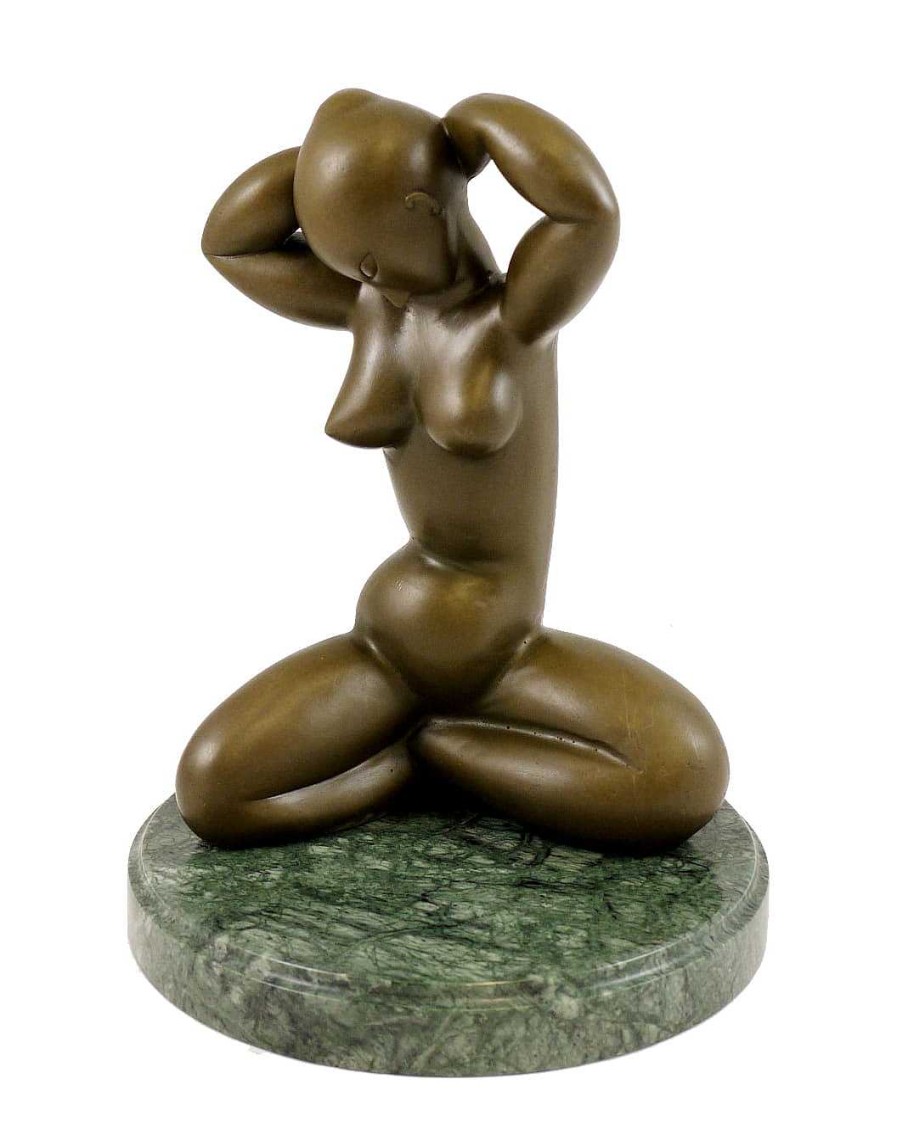 Amedeo Modigliani Modern Bronze Figure - Karyatide - Signed Amedeo Modigliani Contemporary Art