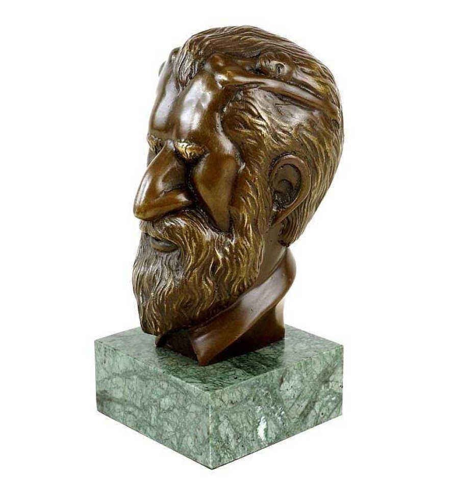 Kunst & Ambiente Sigmund Freud Bust - What'S On Man'S Mind - Erotic Nude - Erotic Bust Contemporary Art