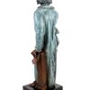 Kunst & Ambiente Opulent Bronze Statue - Ludwig Van Beethoven - Signed Teupheme - Composer Bronze - Beethoven Sculpture For Sale Contemporary Art