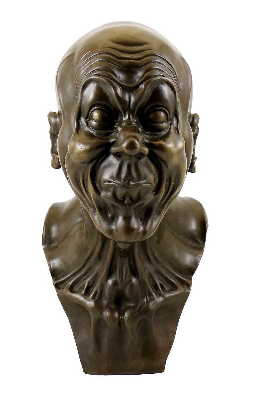 Franz Xaver Messerschmidt Bronze Head - Grotesque Grimace - Franz Xaver Messerschmidt Contemporary Art