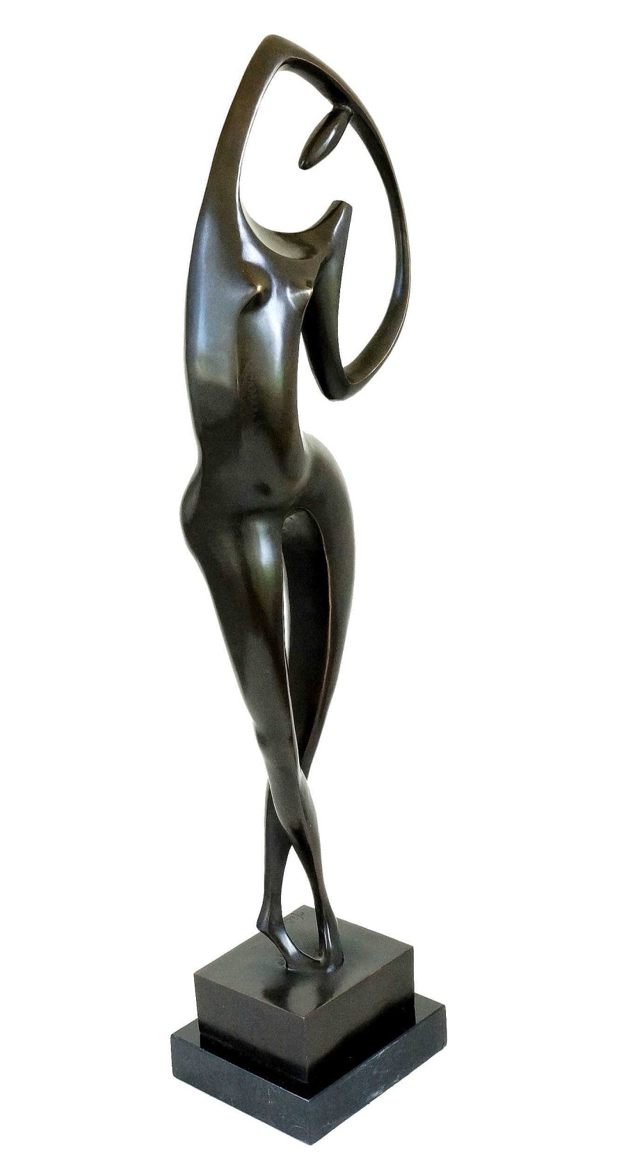 Miguel Fernando Lopez (Milo) Contemplation - Abstract Nude - Bronze / Marble - Milo Garden Statues