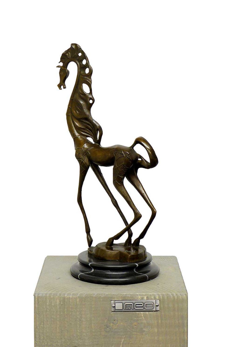 Salvador Dalí Abstract Animal Sculpture - Horse - Homage To S. Dali, Signed Contemporary Art