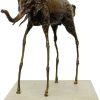 Salvador Dalí Surreal Modern Art Bronze Sculpture - Space Elephant - Salvador Dali Contemporary Art