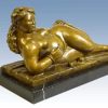 Fernando Botero Bronze Act - Reclining Woman With Apples - After Fernando Botero Contemporary Art