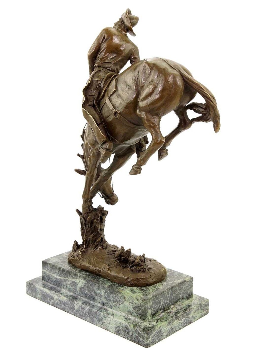 Frederic Remington The Outlaw - Limited Bronze Horse Statue - Frederic Remington Animal Sculptures