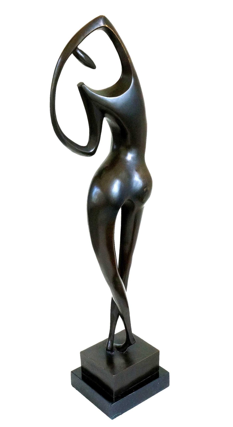 Miguel Fernando Lopez (Milo) Contemplation - Abstract Nude - Bronze / Marble - Milo Contemporary Art