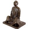 Ernst Barlach Bronze Figure - Blind Beggar (1906) - Sign. Ernst Barlach Contemporary Art