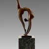 Miguel Fernando Lopez (Milo) Modern Art Bronze Sculpture Jointed Nude Dancer From Milo Contemporary Art