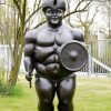 Fernando Botero Xxl Bronze Sculpture - Roman Warrior - Sign. Fernando Botero Contemporary Art