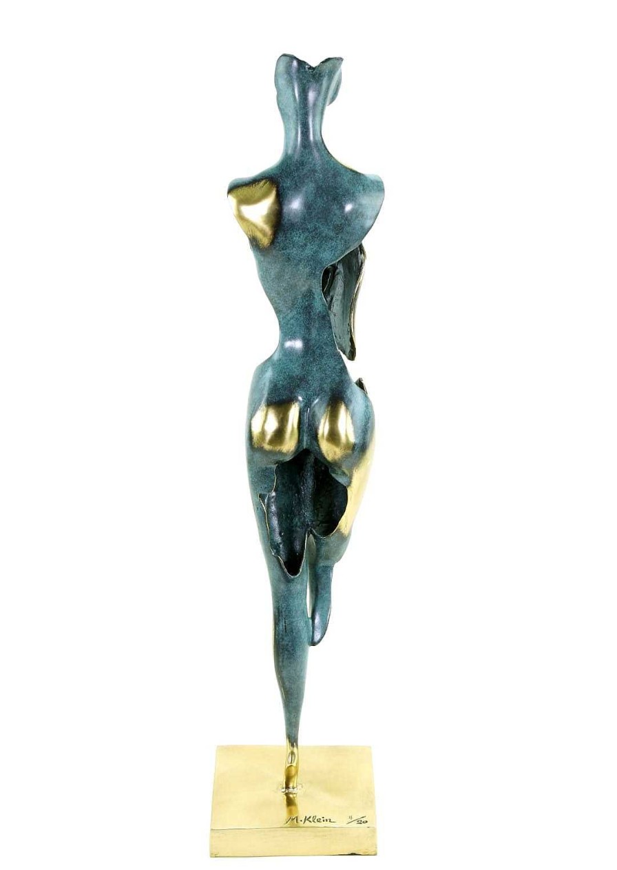 Martin Klein Limited Female Silhouette - Abstract Bronze Sculpture - Signed New Products