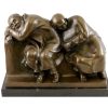 Ernst Barlach Modern Bronze Sculpture - Sleeping Drifters - Ernst Barlach Contemporary Art