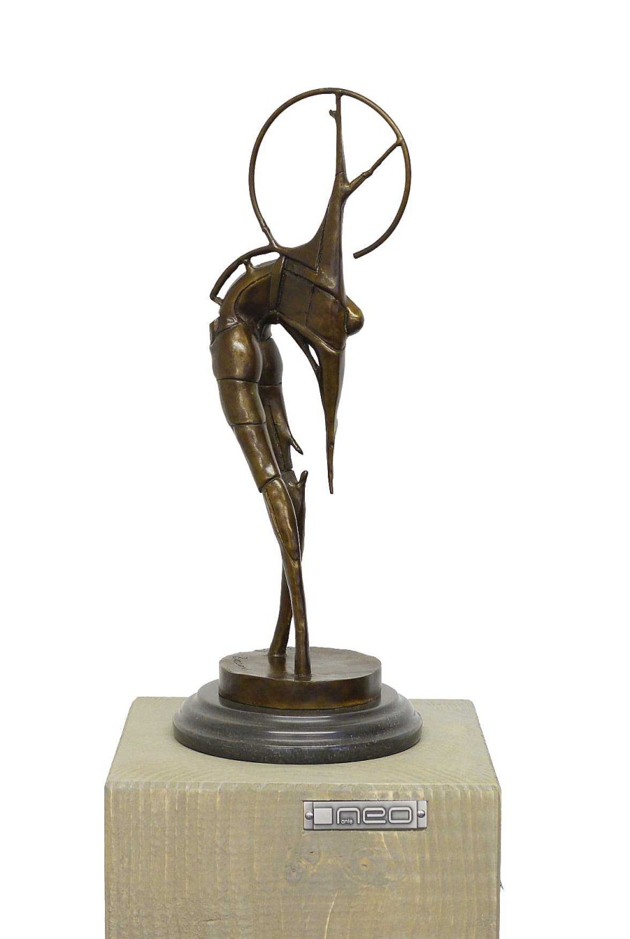 Umberto Boccioni Abstract Bronze Art Marksman / Sagittarius, Sign. U. Boccioni Contemporary Art