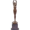 Demétre Haralamb Chiparus Art Deco Bronze Dancer From D.H. Chiparus "Starfish", Signed Art Deco Figurines