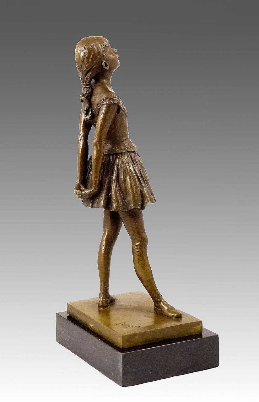 Edgar Degas Bronze Sculpture Little Dancer Of Fourteen Years - Sign. Edgar Degas Contemporary Art