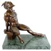 Miguel Fernando Lopez (Milo) Lustful Faun - Bronze Erotic Nude - Signed Milo Erotic Nudes - Vienna Bronze