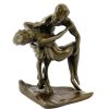 Franz Bergmann Vienna Bronze - Satyr Abducts A Virgin - With Bergmann Stamp Erotic Nudes - Vienna Bronze